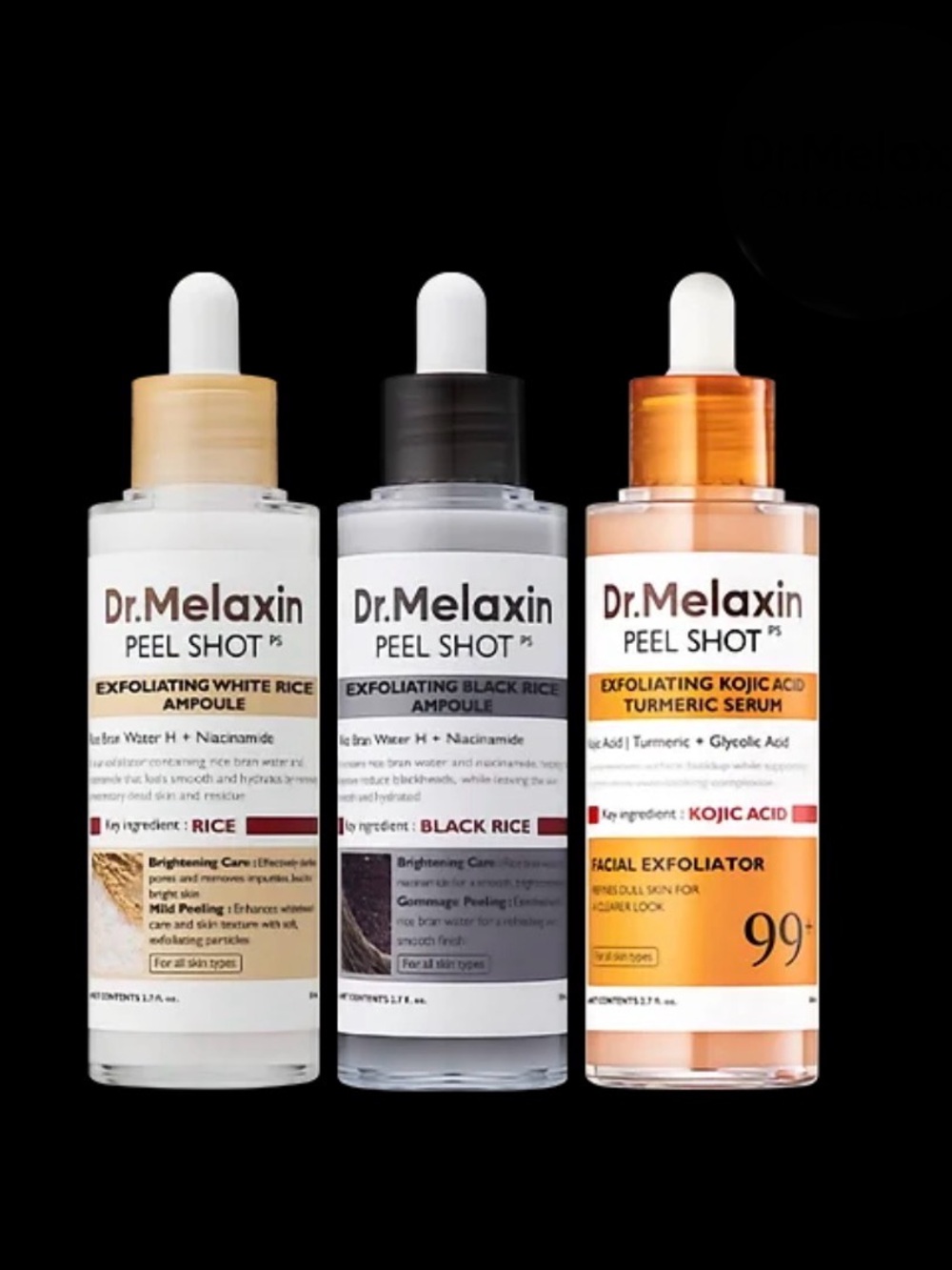 Dr. Melaxin Peel Shot Trio